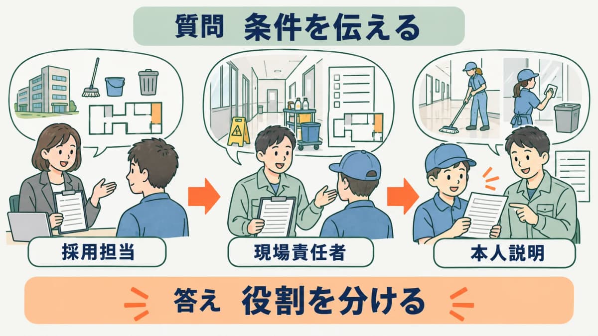 求人票と初回配属の仕事内容を照合する手順